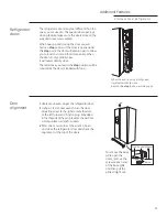 Предварительный просмотр 15 страницы Monogram Side-by-side stainless Steel Free-Standing Refrigerators Owner'S Manual