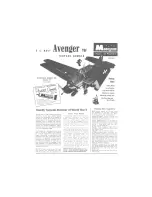 Предварительный просмотр 1 страницы Monogram U.S. Navy Avenger TBF Instructions Manual