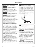 Preview for 14 page of Monogram WB28X39726 Installation Instructions Manual