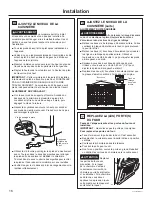 Preview for 40 page of Monogram WB28X39726 Installation Instructions Manual