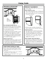 Preview for 3 page of Monogram ZDBG240S Design And Installation Manual