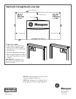 Preview for 8 page of Monogram ZDBG240S Design And Installation Manual