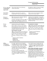 Preview for 3 page of Monogram ZDBI240 Owner'S Manual