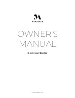 Предварительный просмотр 1 страницы Monogram ZDBR240NBS Owner'S Manual