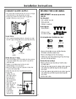 Preview for 7 page of Monogram ZDI15 Installation Instructions Manual