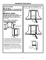 Preview for 4 page of Monogram ZDIC150 Design Manual With Installation Instructions