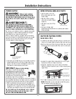 Preview for 6 page of Monogram ZDIC150 Design Manual With Installation Instructions