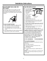 Preview for 7 page of Monogram ZDIC150 Design Manual With Installation Instructions