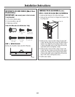 Preview for 10 page of Monogram ZDIC150 Design Manual With Installation Instructions