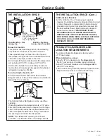 Предварительный просмотр 4 страницы Monogram ZDOD240NSS Installation Instructions With Design Manual