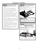 Preview for 15 page of Monogram ZDT870SPFSS Installation Instructions Manual