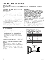 Предварительный просмотр 12 страницы Monogram ZEB1227 Owner'S Manual