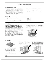 Preview for 10 page of Monogram ZEK756GP Use And Care Manual