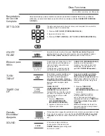 Preview for 43 page of Monogram ZEM115SFSS Owner'S Manual