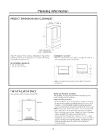 Preview for 3 page of Monogram ZFGB21HZASS Installation Instructions Manual