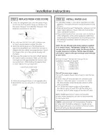 Preview for 11 page of Monogram ZFGB21HZASS Installation Instructions Manual