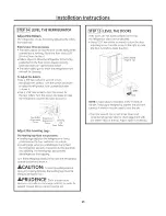 Preview for 13 page of Monogram ZFGB21HZASS Installation Instructions Manual