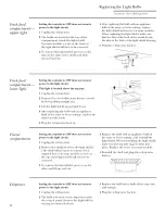 Предварительный просмотр 22 страницы Monogram ZFSB23DRDSS Owner'S Manual