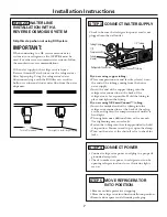 Предварительный просмотр 7 страницы Monogram ZFSB26D SS Installation Instructions Manual