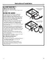 Предварительный просмотр 29 страницы Monogram ZGG300LB Installation Instructions Manual