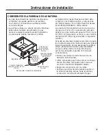 Предварительный просмотр 43 страницы Monogram ZGG300LB Installation Instructions Manual