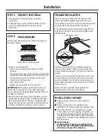 Preview for 11 page of Monogram ZGU364NDP-SS Installation Instructions Manual