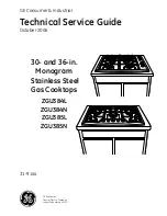 Monogram ZGU384L Technical Service Manual preview