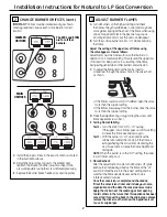 Предварительный просмотр 2 страницы Monogram ZGU384NSMSS Installation Instructions Manual