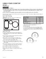 Preview for 19 page of Monogram ZHU30RDPBB Owner'S Manual