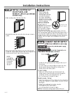 Preview for 13 page of Monogram ZIBS240 Installation Instructions Manual