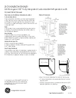 Предварительный просмотр 2 страницы Monogram ZIC30GNZII Manual