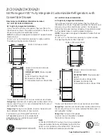 Предварительный просмотр 4 страницы Monogram ZIC30GNZII Manual