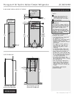 Предварительный просмотр 3 страницы Monogram ZIC360NHRH Installation Manual