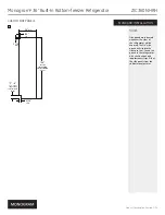 Предварительный просмотр 14 страницы Monogram ZIC360NHRH Installation Manual