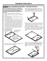 Предварительный просмотр 20 страницы Monogram ZICS360NHLH Installation Instructions Manual