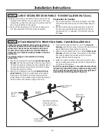 Предварительный просмотр 21 страницы Monogram ZICS360NHLH Installation Instructions Manual