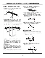 Предварительный просмотр 43 страницы Monogram ZICS360NHRH Installation Insrtuctions