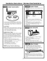 Предварительный просмотр 46 страницы Monogram ZICS360NHRH Installation Insrtuctions