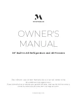 Monogram ZIF360 Owner'S Manual предпросмотр