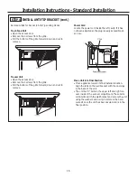 Preview for 16 page of Monogram ZIF360NHLH Installation Instructions Manual