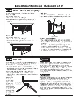 Preview for 34 page of Monogram ZIF360NHRH Installation Instructions Manual