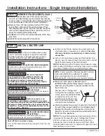 Предварительный просмотр 50 страницы Monogram ZIF361NPRII Installation Instructions Manual