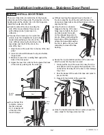 Предварительный просмотр 62 страницы Monogram ZIF361NPRII Installation Instructions Manual