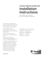 Предварительный просмотр 1 страницы Monogram ZIF36N RH Installation Instructions Manual