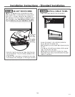 Предварительный просмотр 18 страницы Monogram ZIFS360NHH Installation Instructions Manual