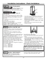 Предварительный просмотр 32 страницы Monogram ZIFS360NHH Installation Instructions Manual