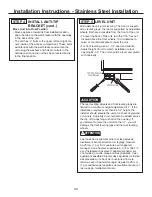 Предварительный просмотр 48 страницы Monogram ZIFS360NHH Installation Instructions Manual