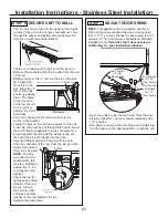 Предварительный просмотр 49 страницы Monogram ZIFS360NHH Installation Instructions Manual