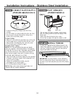 Предварительный просмотр 50 страницы Monogram ZIFS360NHH Installation Instructions Manual