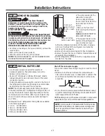 Предварительный просмотр 13 страницы Monogram ZIP360NH Installation Instructions Manual